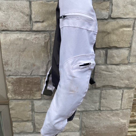 Joe Rocket Women's Victoria Textile Motorcycle Jacket Grey & White XS - Picture 7 of 14